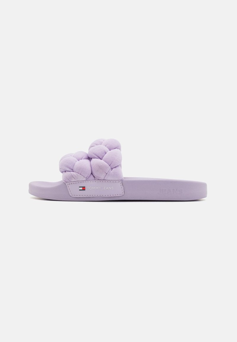 Туфли-лодочки на плоской подошве BRAIDED SLIDE Tommy Jeans, цвет lavender flower