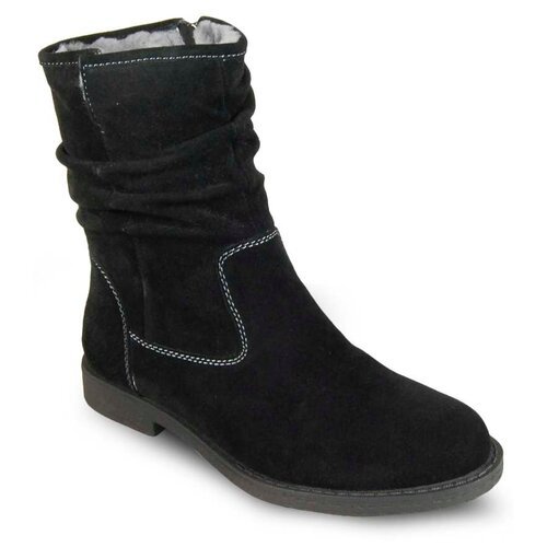 Полусапоги PM Shoes 25-321301-145чв/37, размер 37, черный
