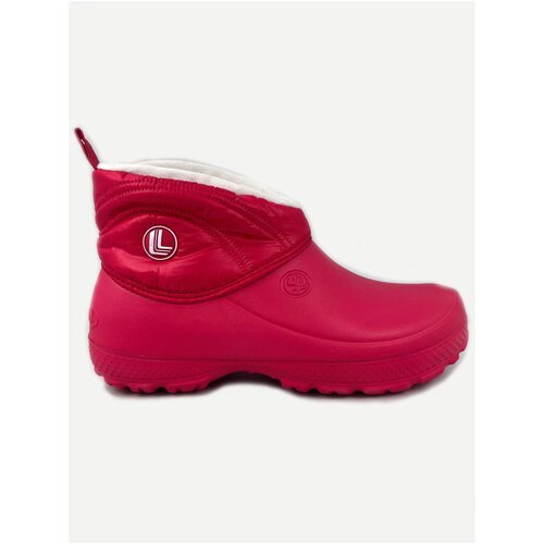 Обувь женская утепленная (галоши, ботинки) Lucky Land 1594 W-M-EVA красный 37 размер (22.8см-23.2см)
